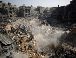 Israel Kembali Bombardir Gaza Bertepatan 1 Muharram, Tenda Beserta Pengungsi Palestina Jadi Korban